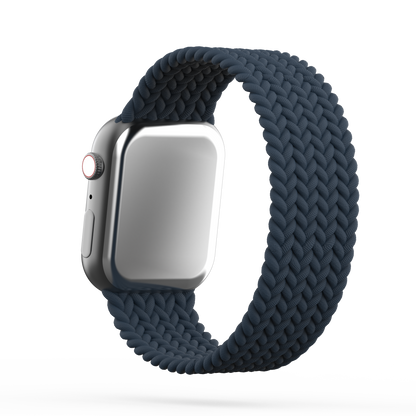 Braided Solo Loop Band Abyss Blue - For Apple Watch