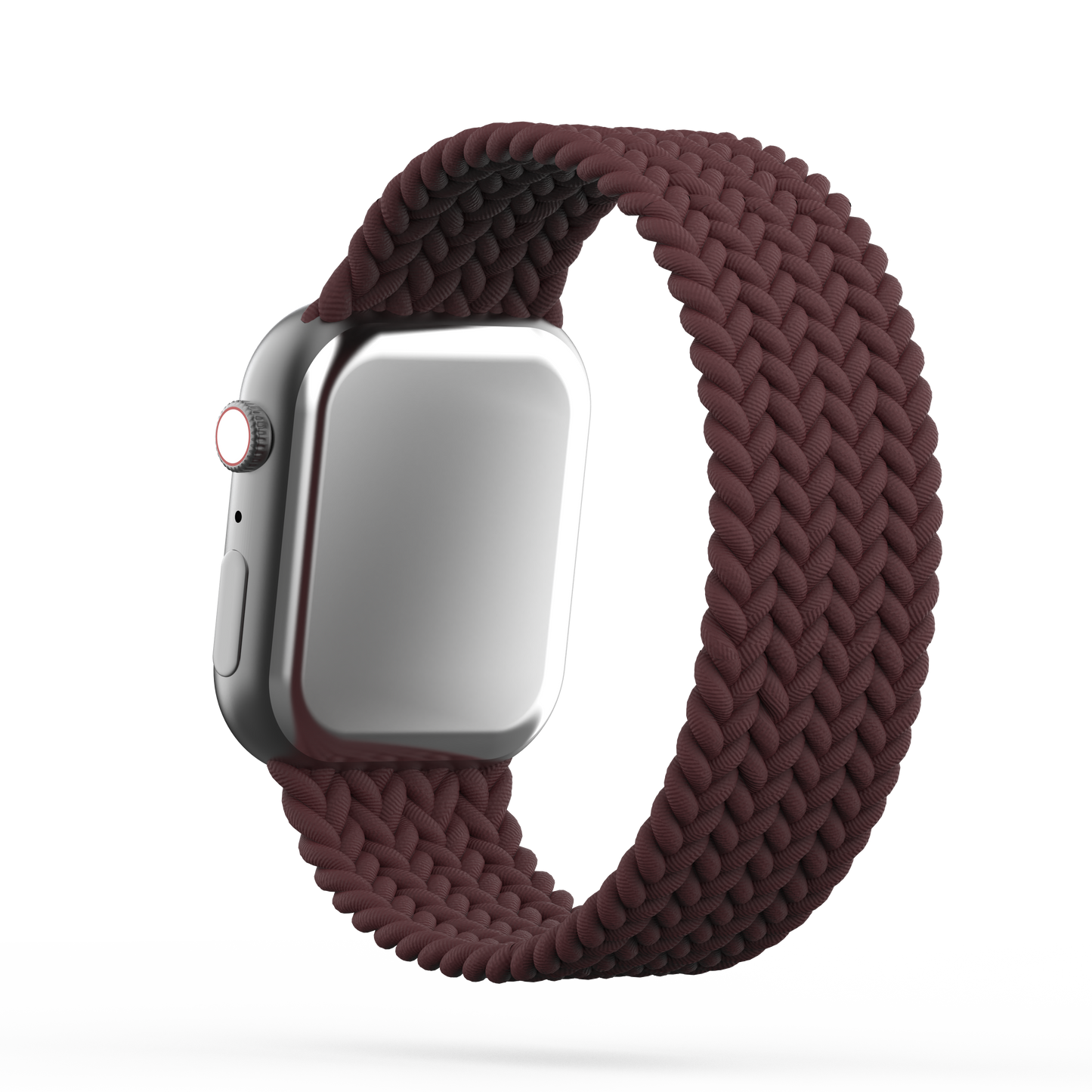 Braided Solo Loop Band Dark Cherry - For Apple Watch