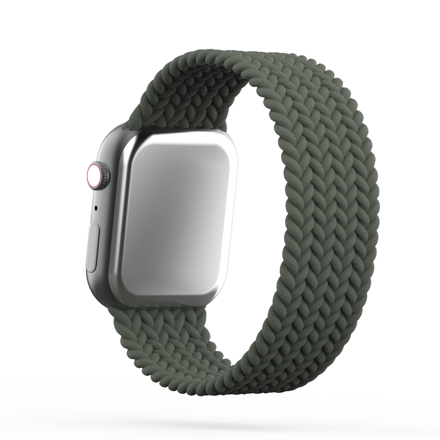 Braided Solo Loop Band Inverse Green - For Apple Watch