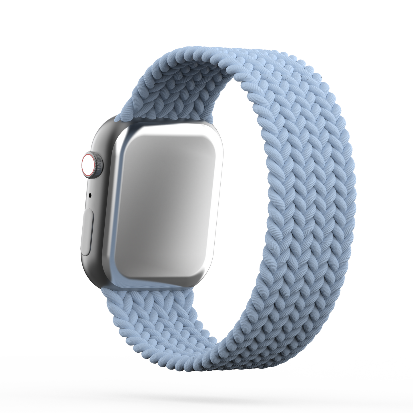 Braided Solo Loop Band Light Blue - For Apple Watch