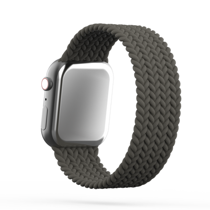 Braided Solo Loop Band Olive - For Apple Watch