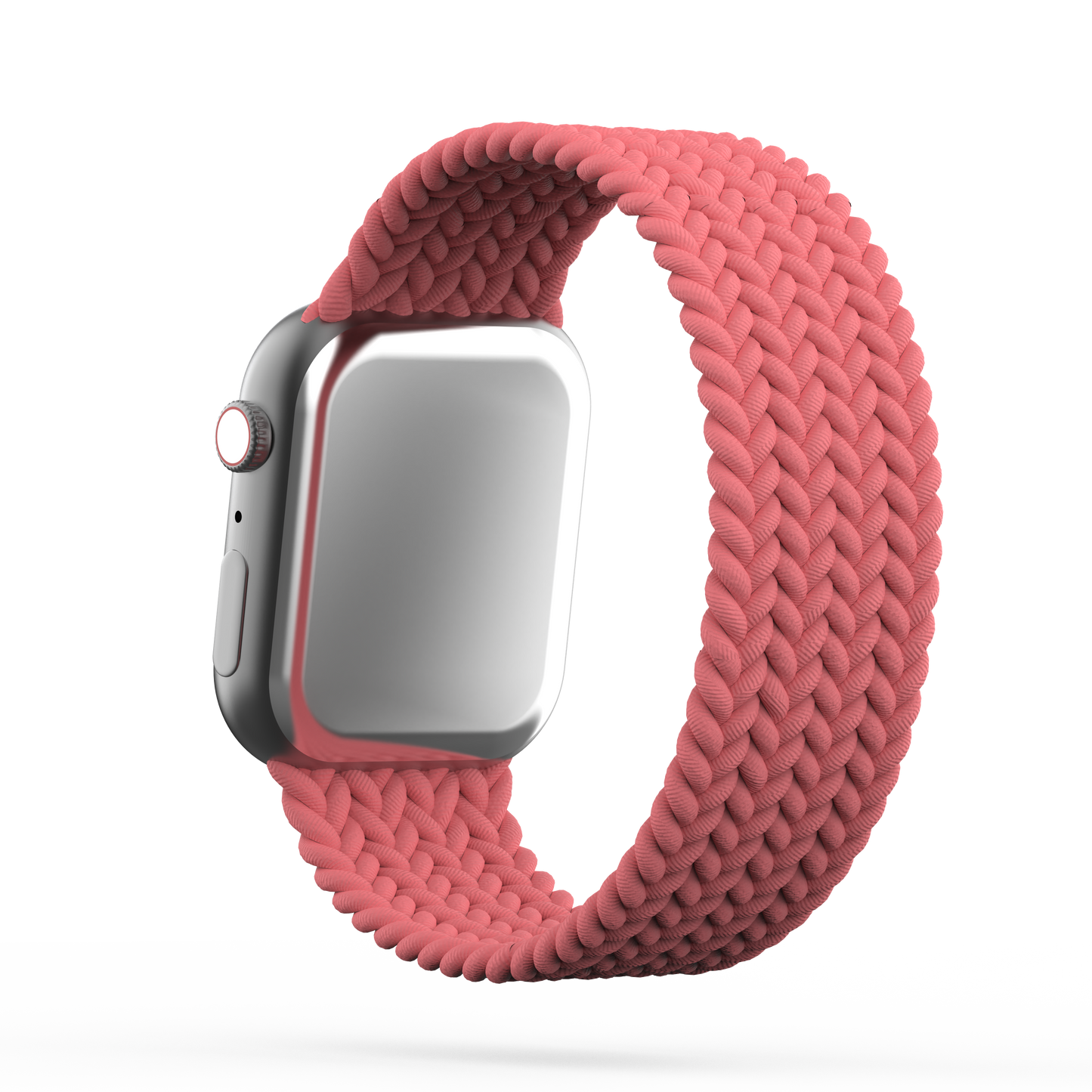 Braided Solo Loop Band Pink Punch - For Apple Watch