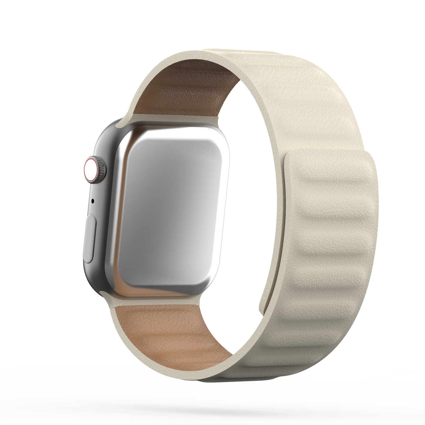 Leather Link Band Starlight - For Apple Watch