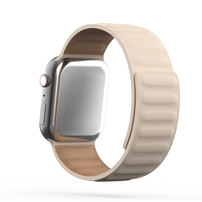 Leather Link Band Stone - For Apple Watch