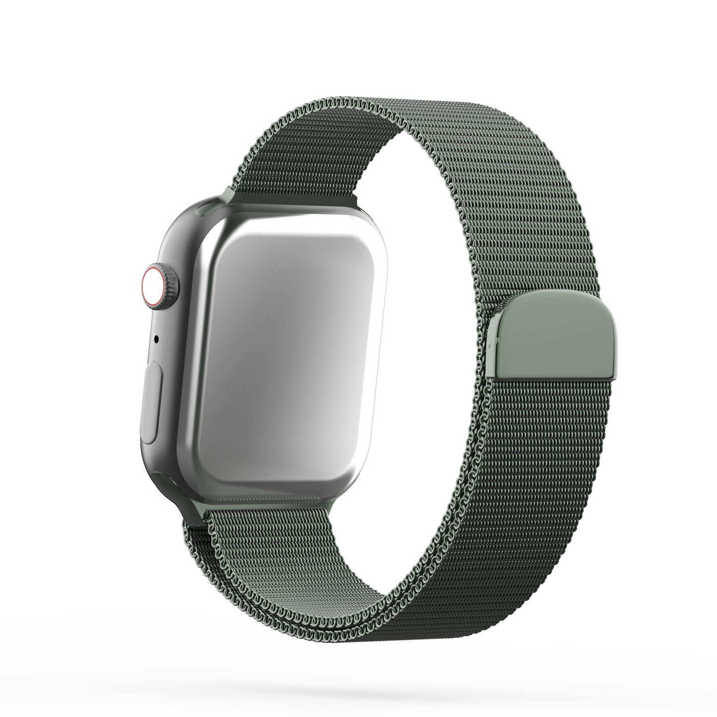 Milanese Loop Mesh Band Green - For Apple Watch