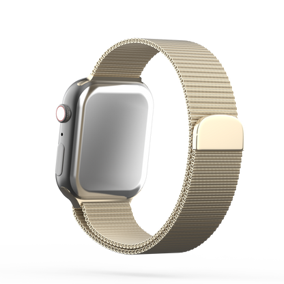 Milanese Loop Mesh Band Light Gold - For Apple Watch