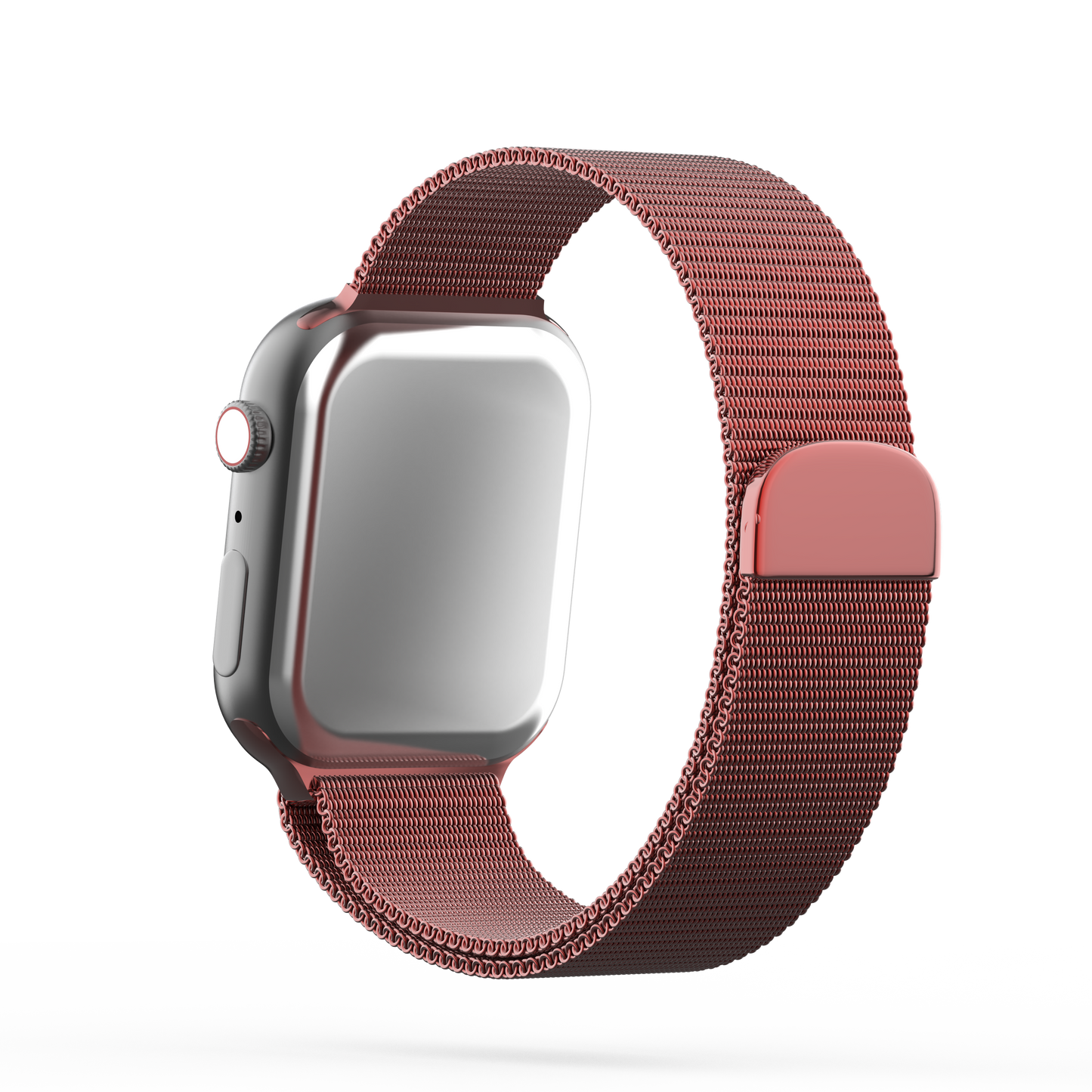 Milanese Loop Mesh Band Red - For Apple Watch