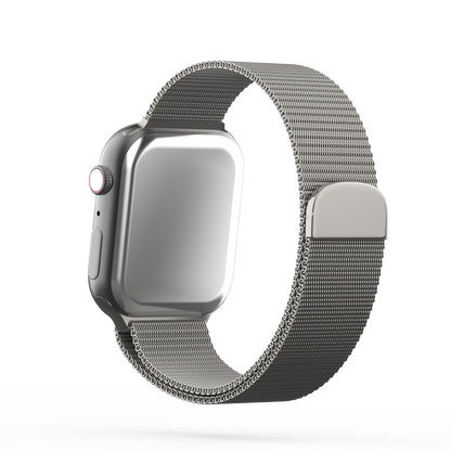 Milanese Loop Mesh Band Silver - For Apple Watch