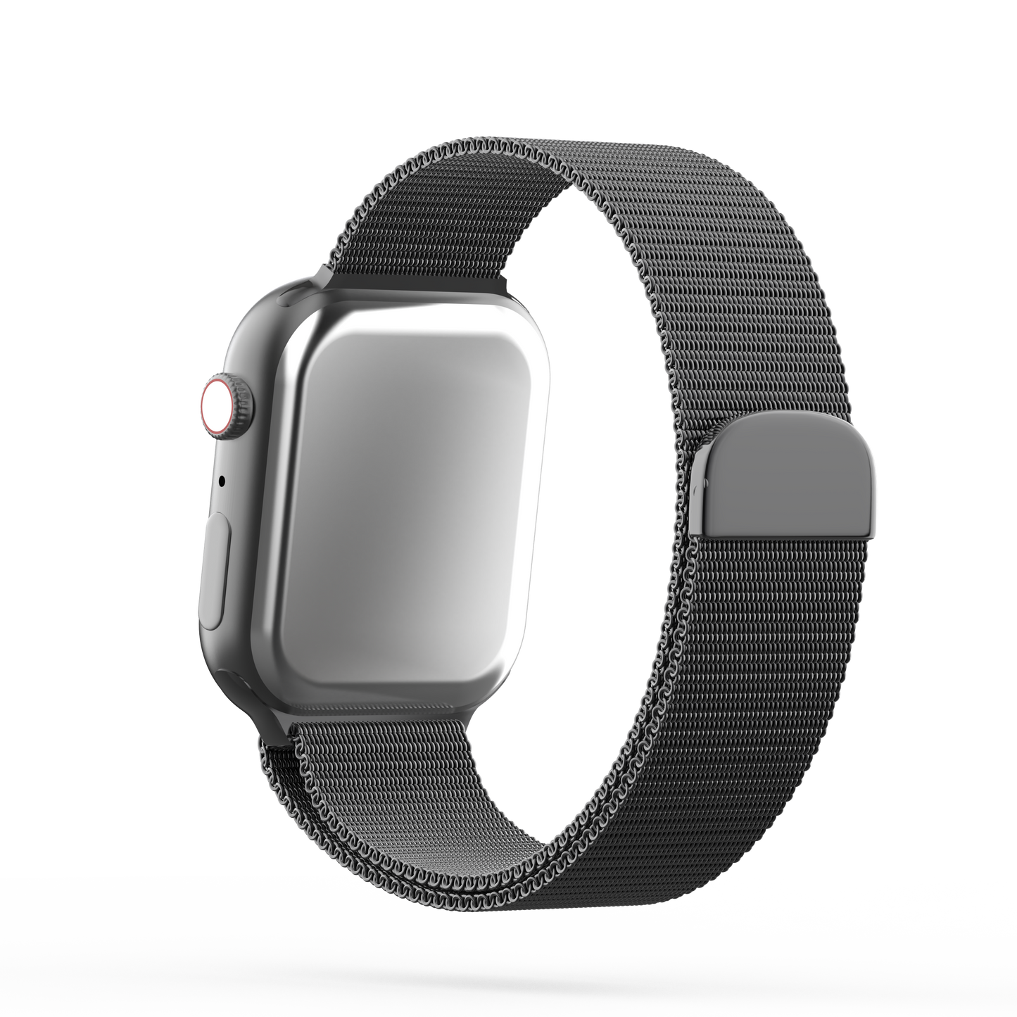 Milanese Loop Mesh Band Black - For Apple Watch