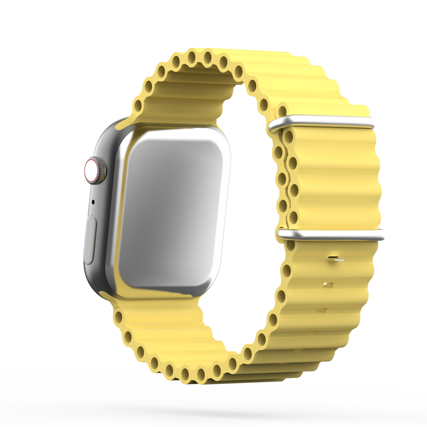 Ocean Band Canary Yellow - For Apple Watch