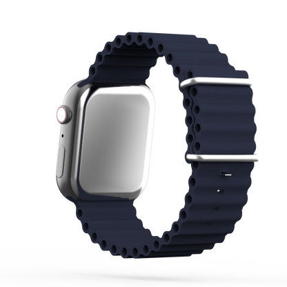 Ocean Band Navy Blue - For Apple Watch