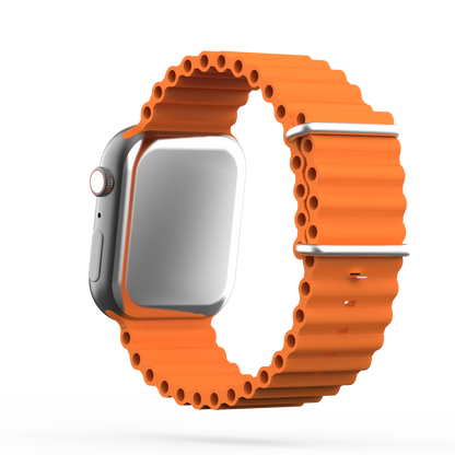 Ocean Band Orange - For Apple Watch