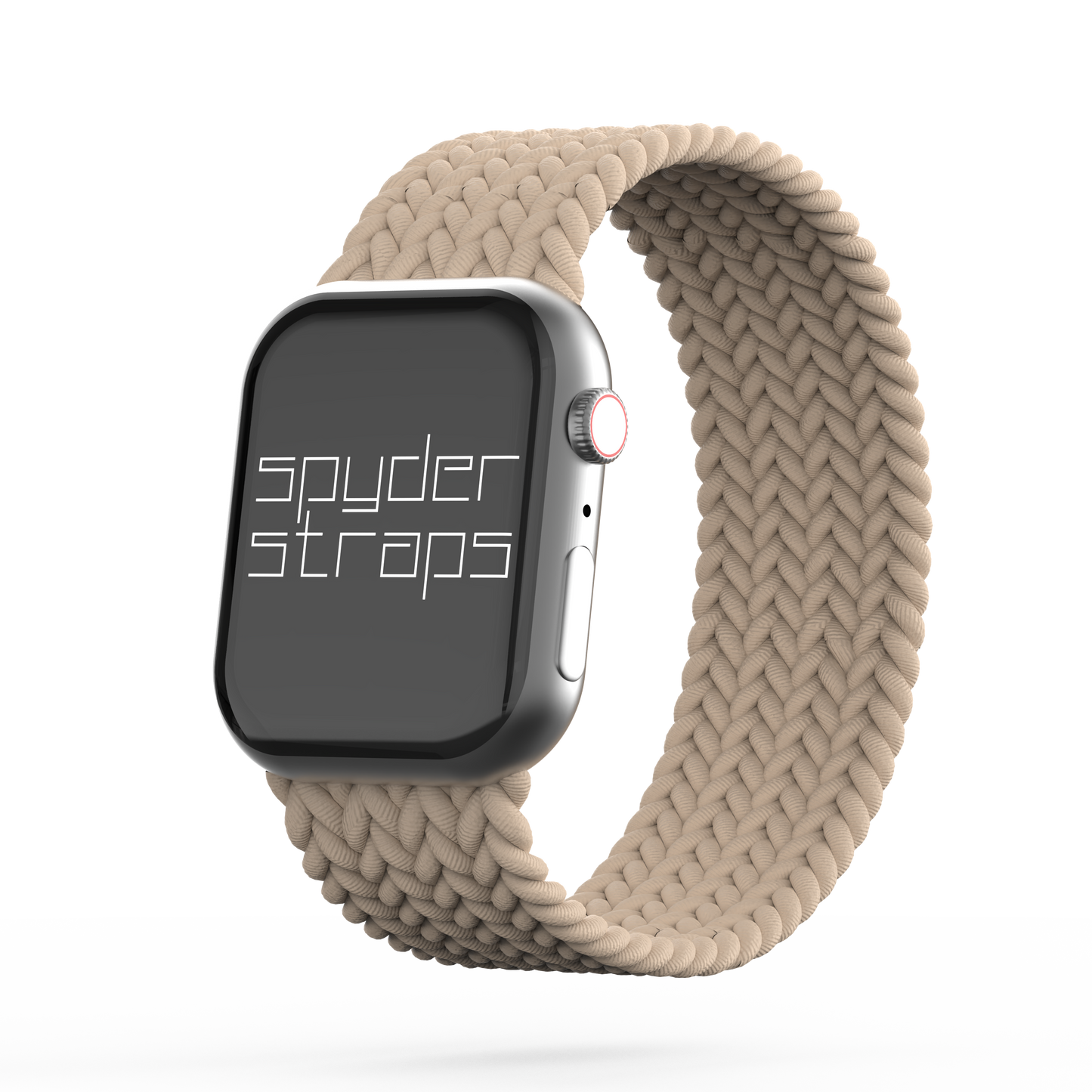 Braided Solo Loop Band Beige - For Apple Watch