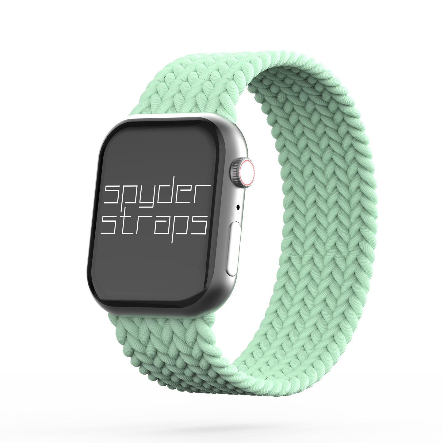 Braided Solo Loop Band Bright Green - For Apple Watch