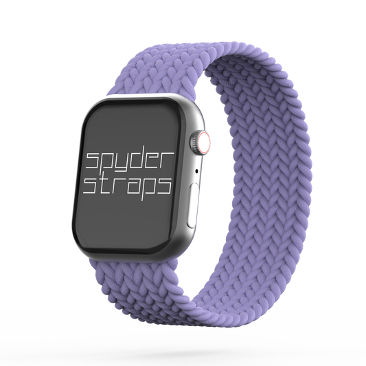 Braided Solo Loop Band English Lavender - For Apple Watch