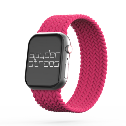 Braided Solo Loop Band Guava - For Apple Watch