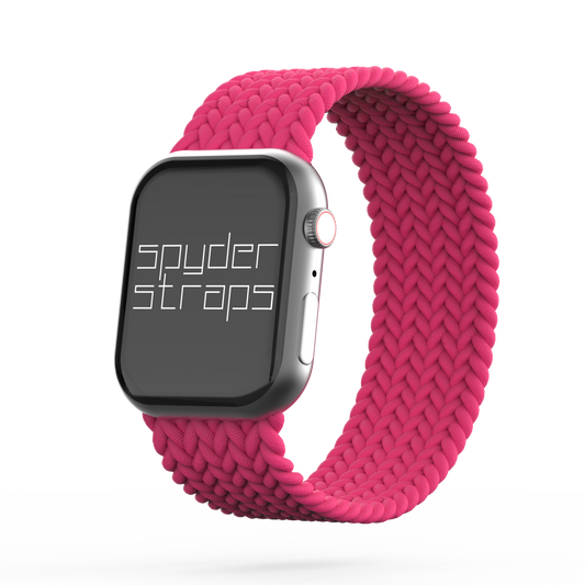 Braided Solo Loop Band Guava - For Apple Watch