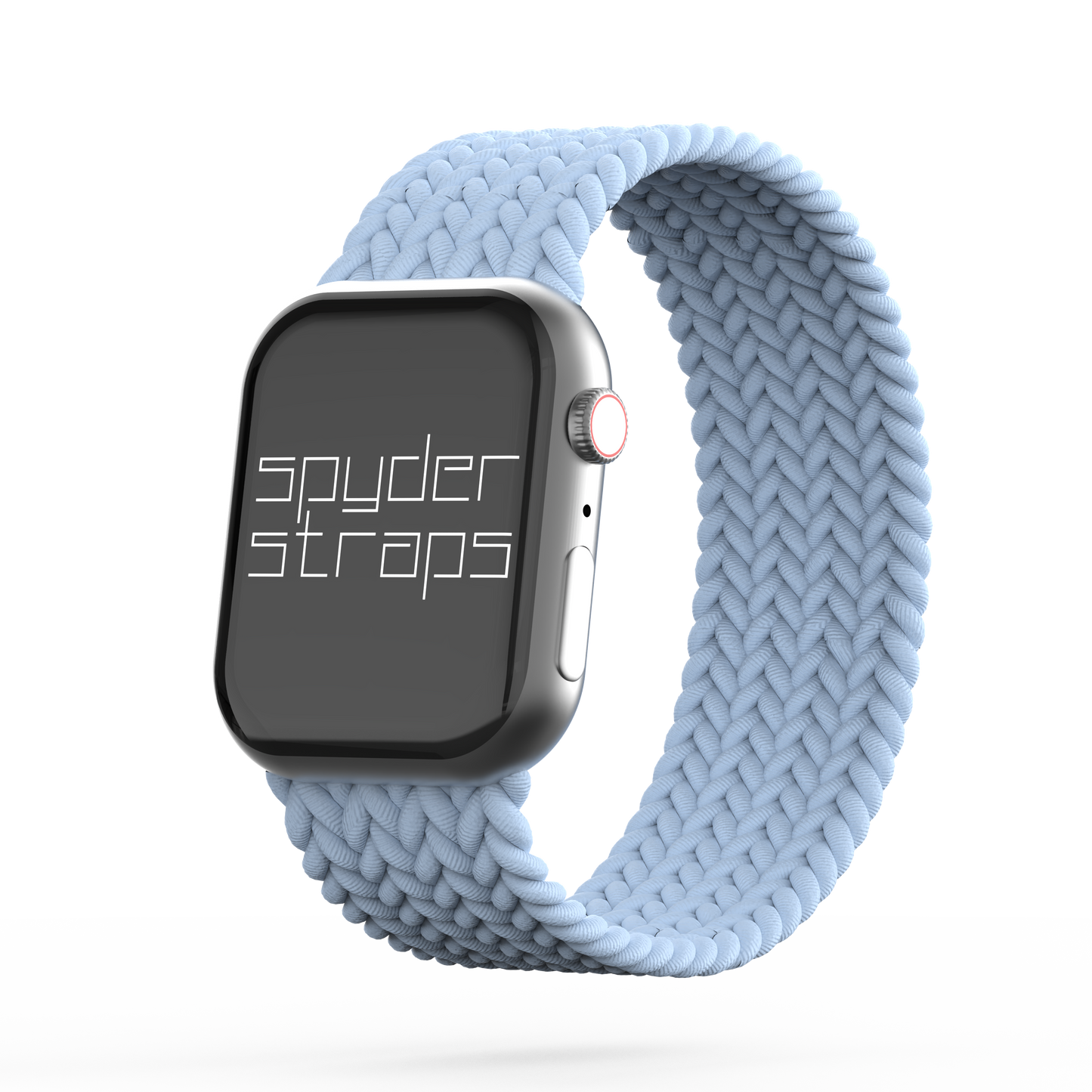 Braided Solo Loop Band Light Blue - For Apple Watch