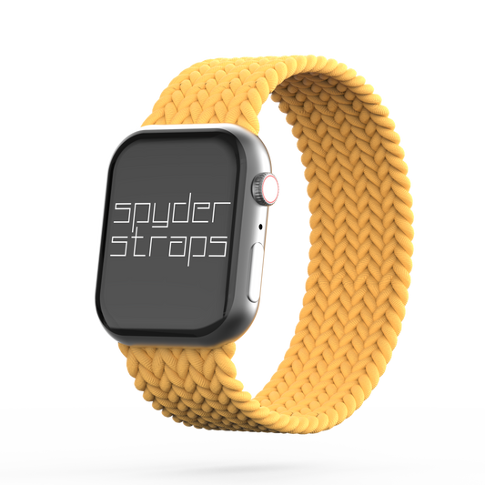 Braided Solo Loop Band Maize - For Apple Watch