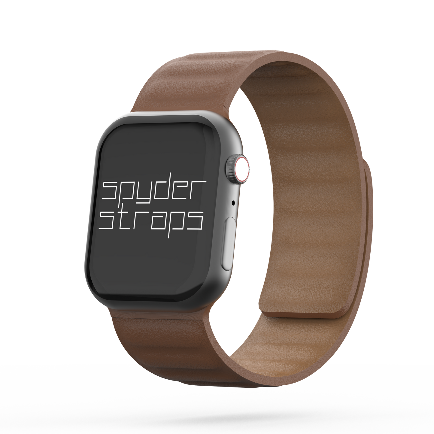 Leather Link Band Sadle Brown - For Apple Watch