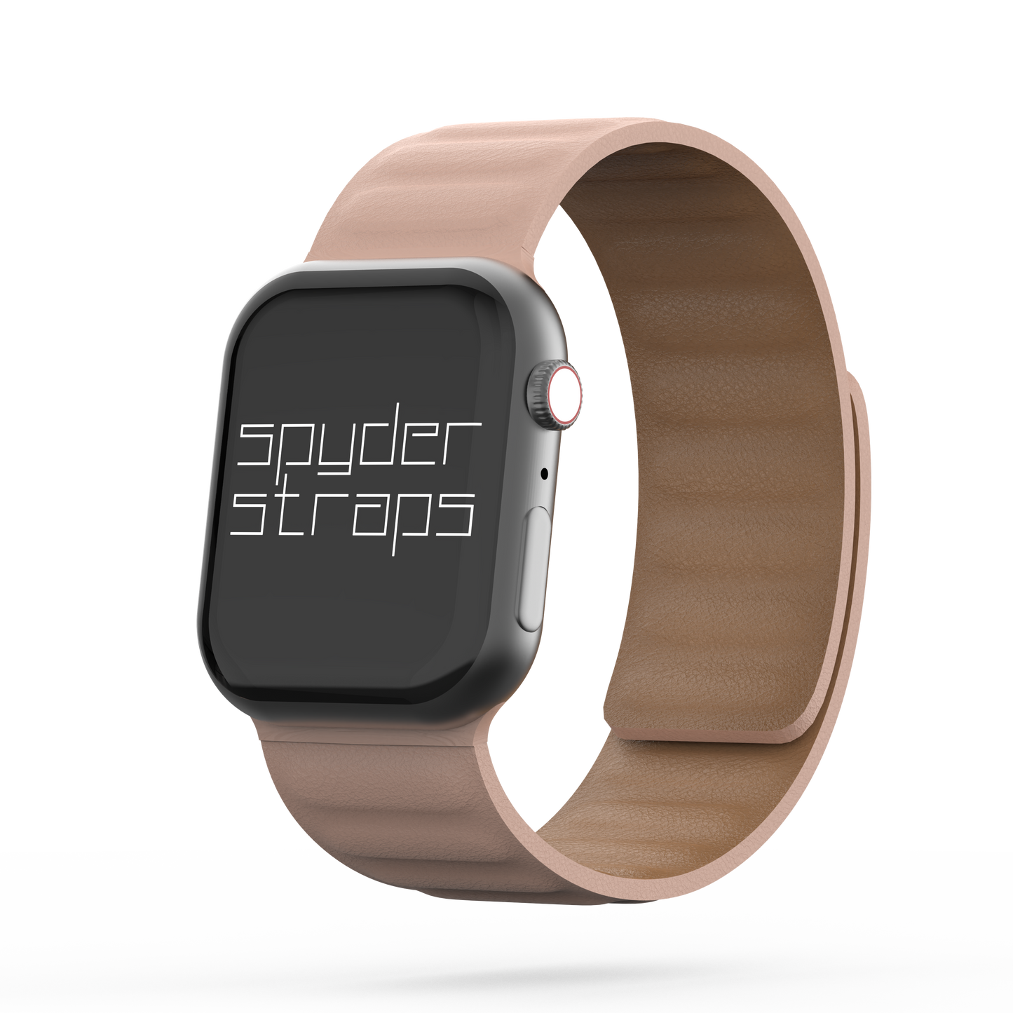 Leather Link Band Soft Pink - For Apple Watch