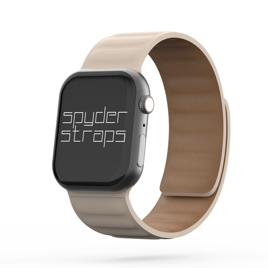 Leather Link Band Stone - For Apple Watch