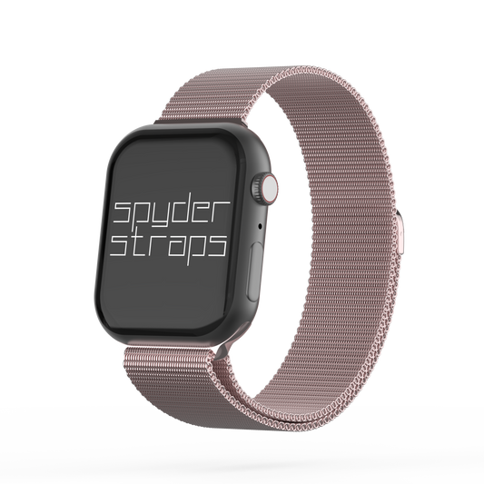 Milanese Loop Mesh Band Blush Pink - For Apple Watch