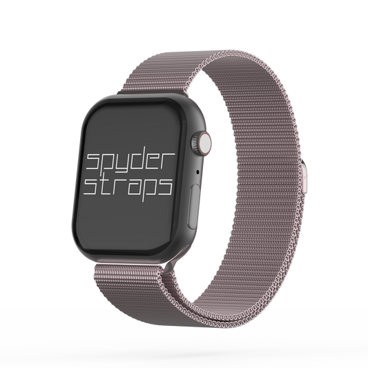 Milanese Loop Mesh Band Pink - For Apple Watch