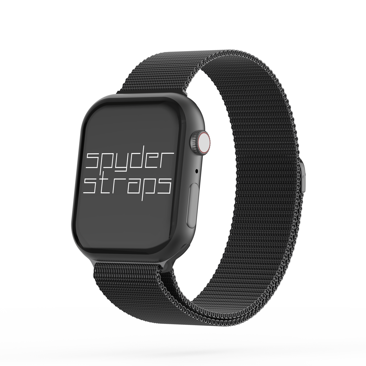 Milanese Loop Mesh Band Black - For Apple Watch