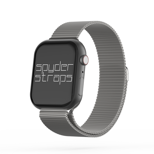 Milanese Loop Mesh Band Titanium - For Apple Watch