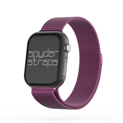 Milanese Loop Mesh Band Violet - For Apple Watch