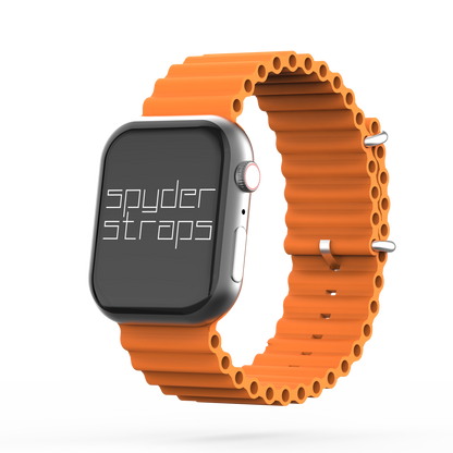 Ocean Band Orange - For Apple Watch