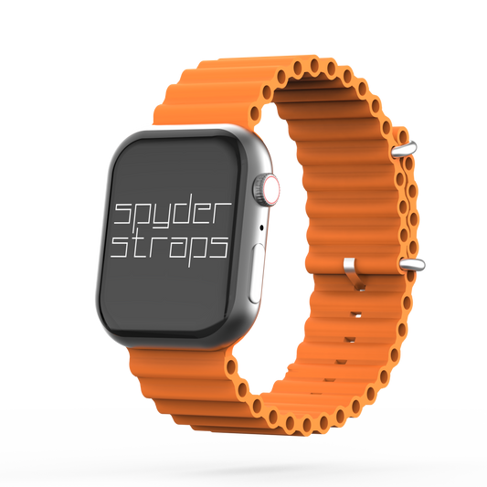 Ocean Band Orange - For Apple Watch