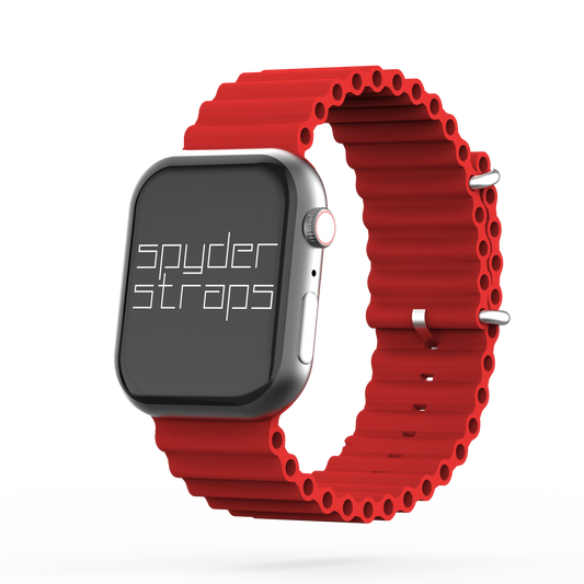 Ocean Band Red - For Apple Watch