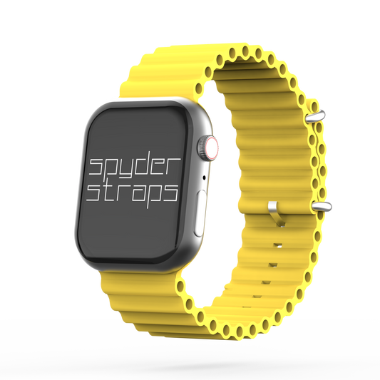 Ocean Band Yellow - For Apple Watch