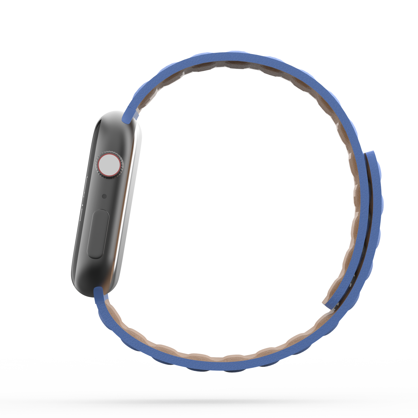 Leather Link Band Klein Blue - For Apple Watch