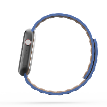 Leather Link Band Klein Blue - For Apple Watch