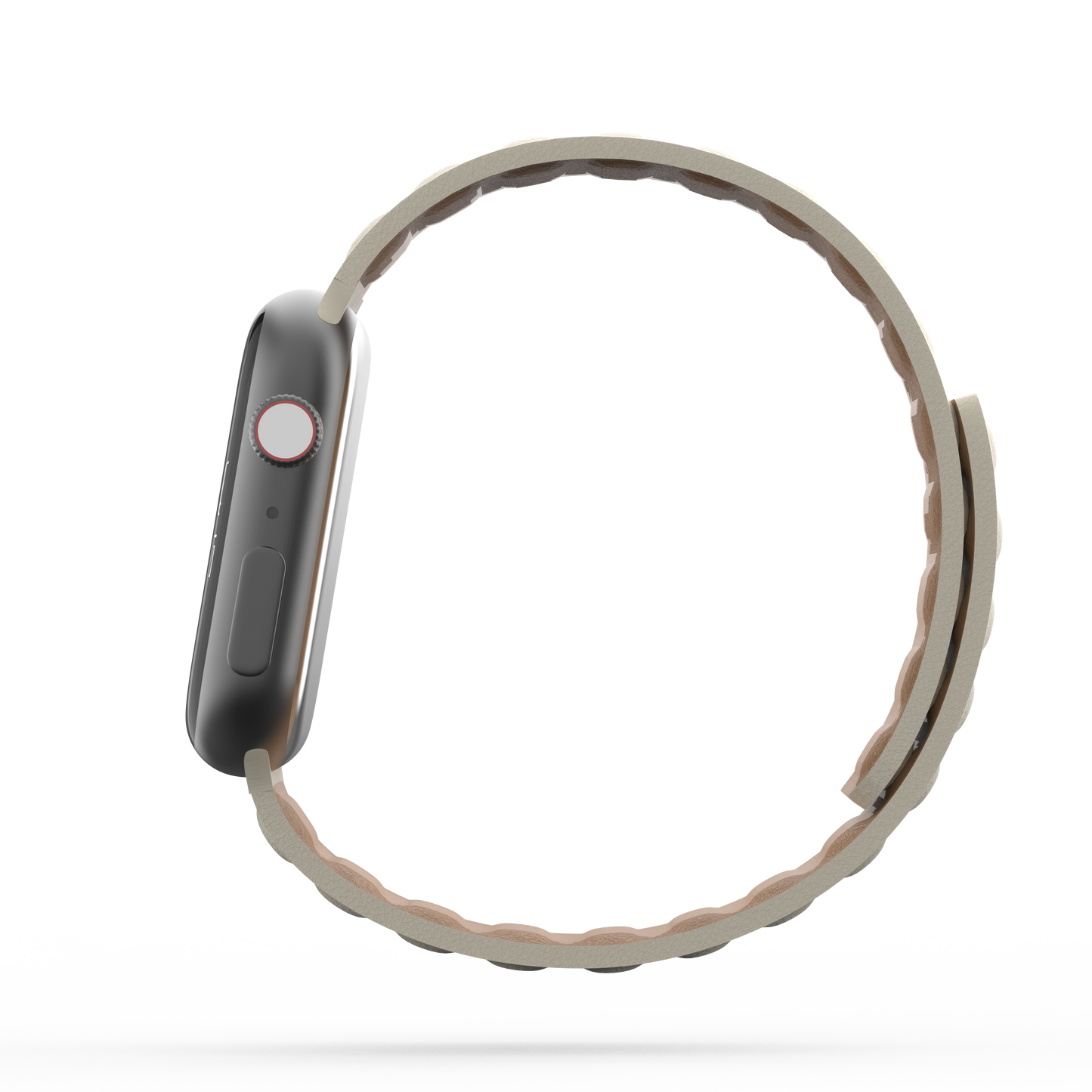 Leather Link Band Starlight - For Apple Watch