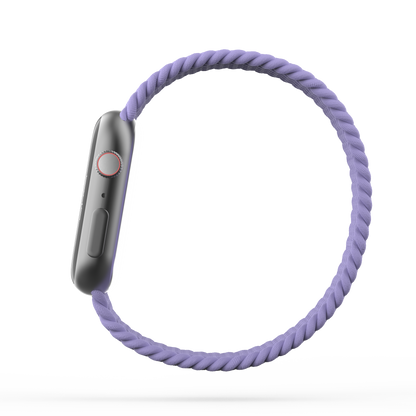 Braided Solo Loop Band English Lavender - For Apple Watch