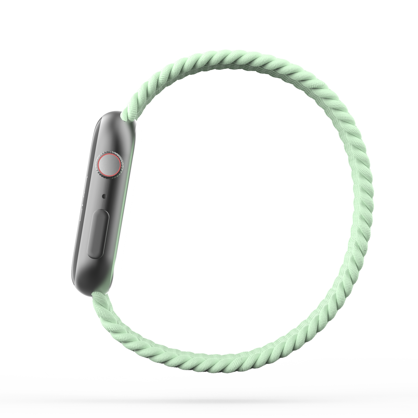 Braided Solo Loop Band Pistachio - For Apple Watch