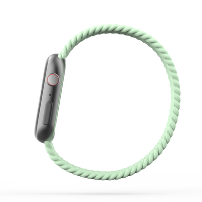 Braided Solo Loop Band Pistachio - For Apple Watch