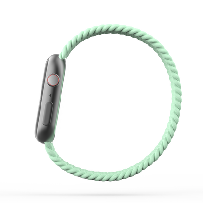 Braided Solo Loop Band Bright Green - For Apple Watch