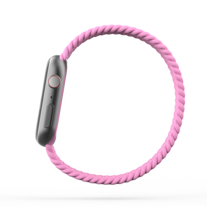 Braided Solo Loop Band Flamingo - For Apple Watch