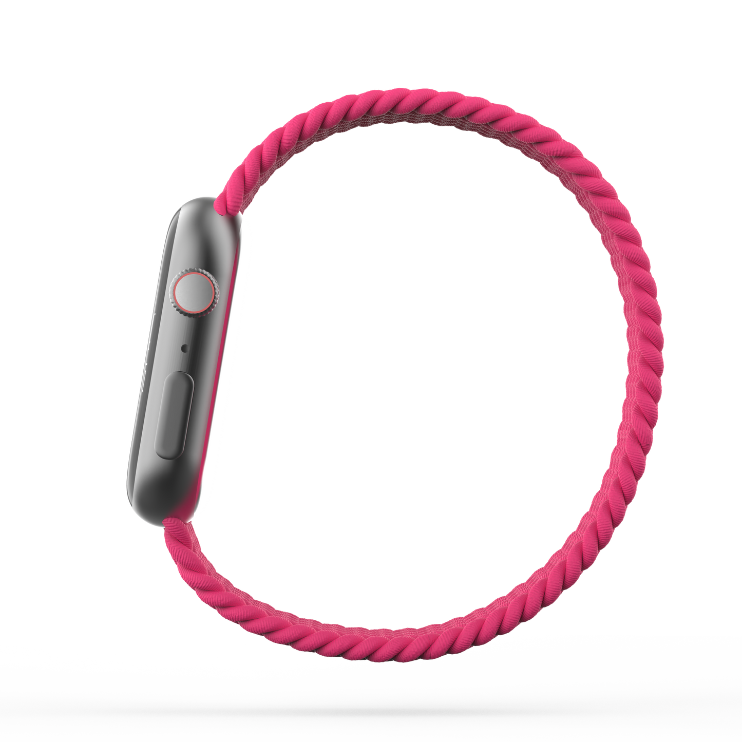 Braided Solo Loop Band Guava - For Apple Watch