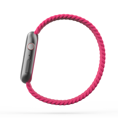 Braided Solo Loop Band Guava - For Apple Watch