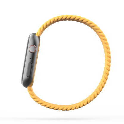 Braided Solo Loop Band Maize - For Apple Watch