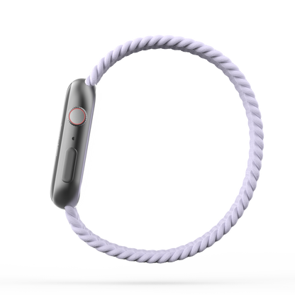 Braided Solo Loop Band Purple Frog - For Apple Watch