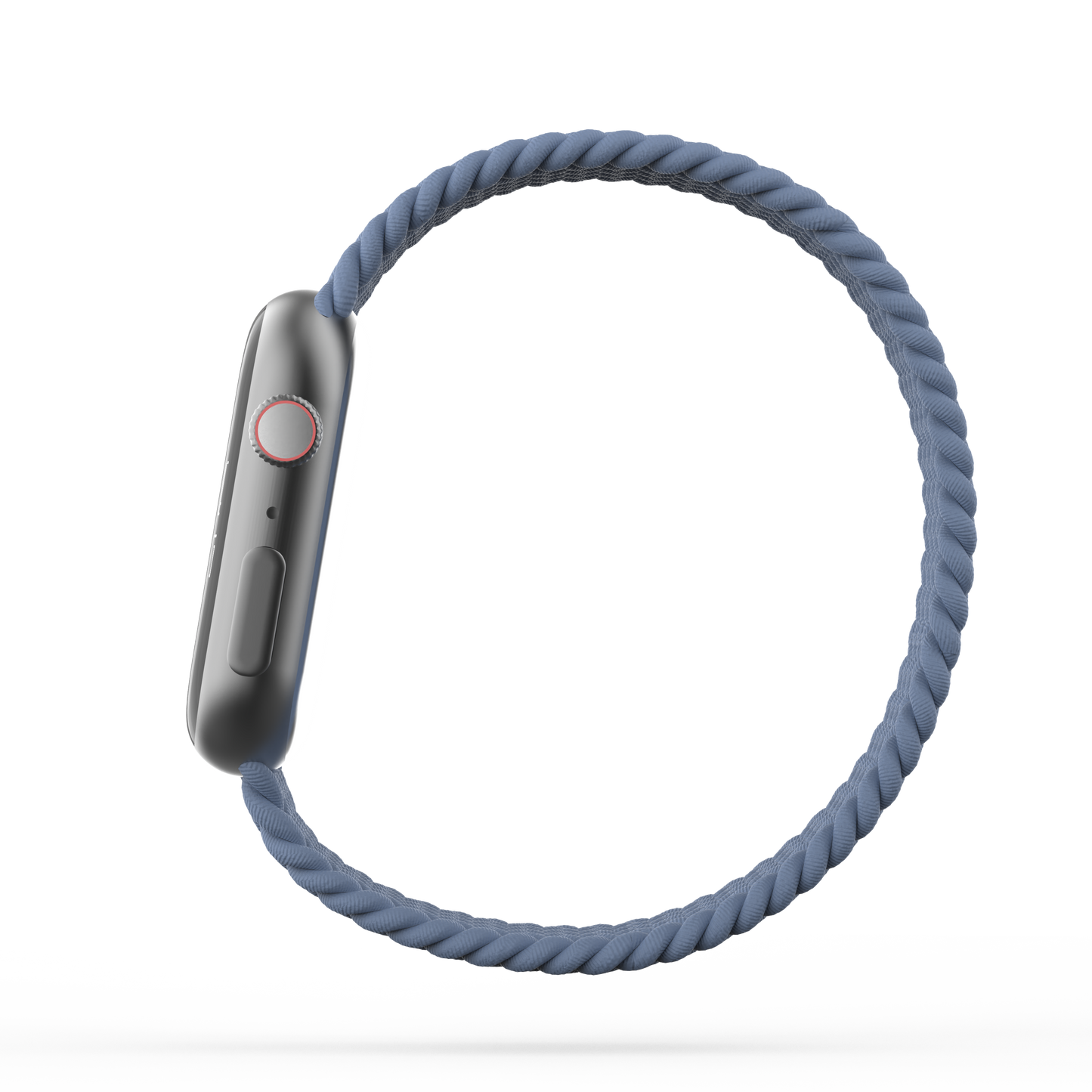 Braided Solo Loop Band State Blue - For Apple Watch