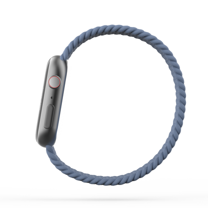 Braided Solo Loop Band State Blue - For Apple Watch