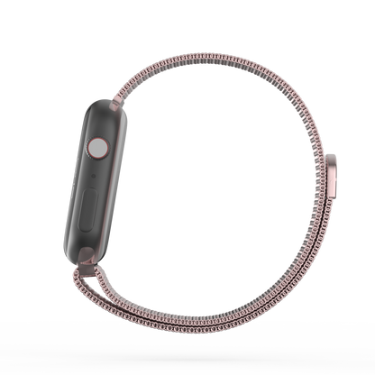 Milanese Loop Mesh Band Blush Pink - For Apple Watch